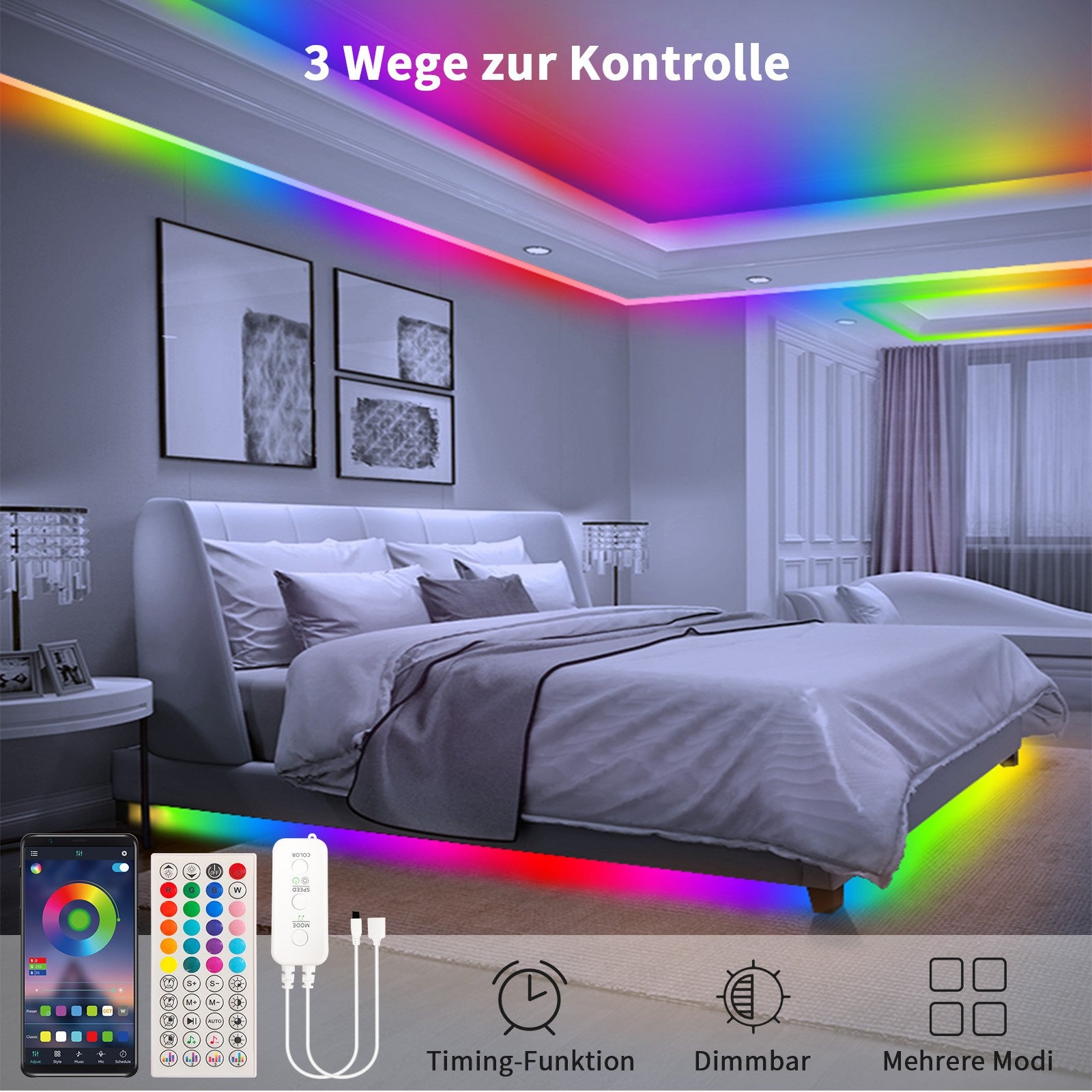 Swifttrip Luma Neon Color-changing Light Strips