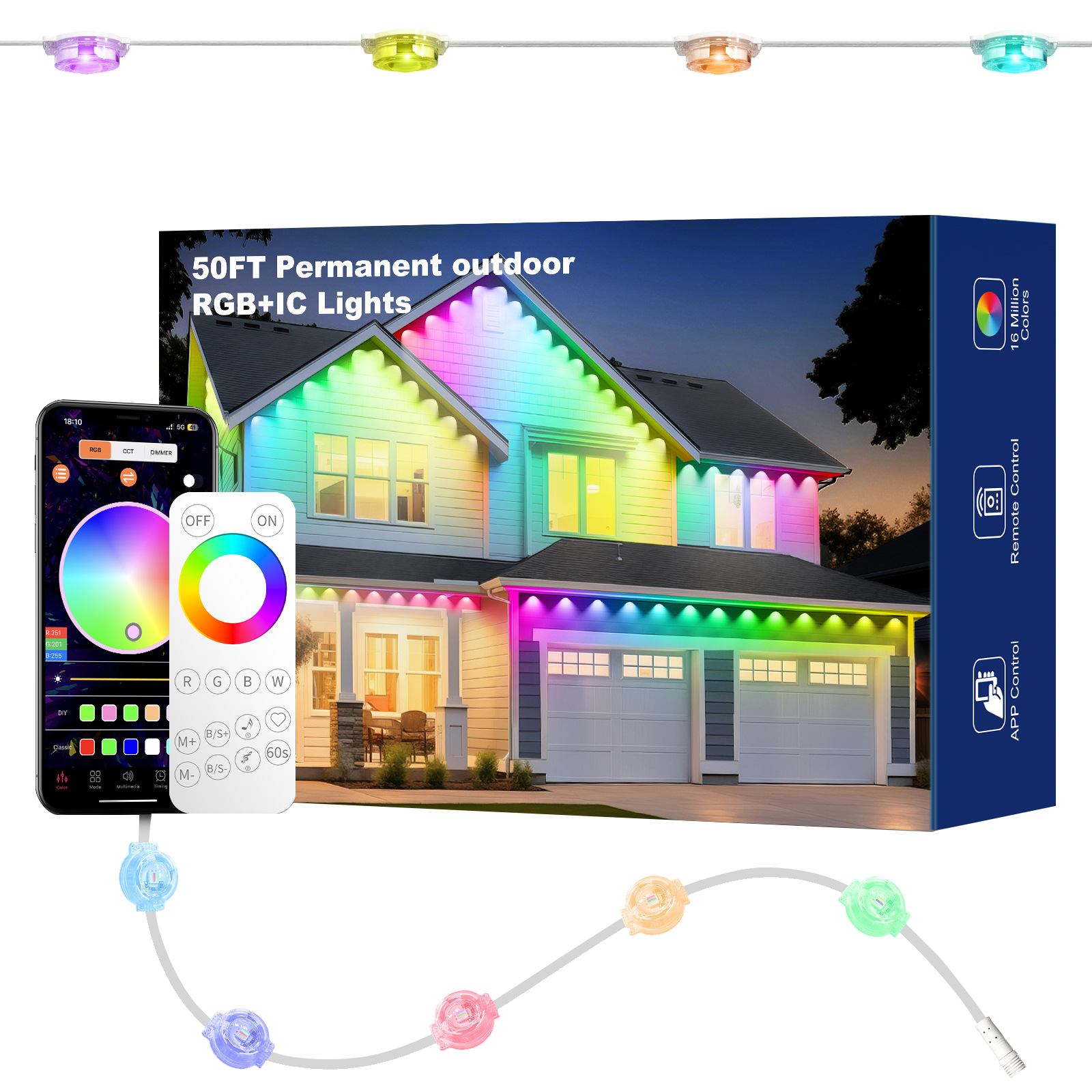 Swifttrip Luma Permanent Outdoor Lights Pro