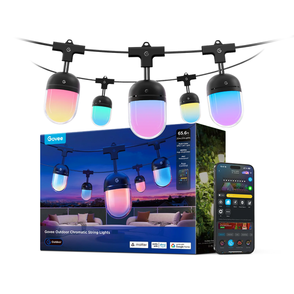 Outdoor Chromatic String Lights