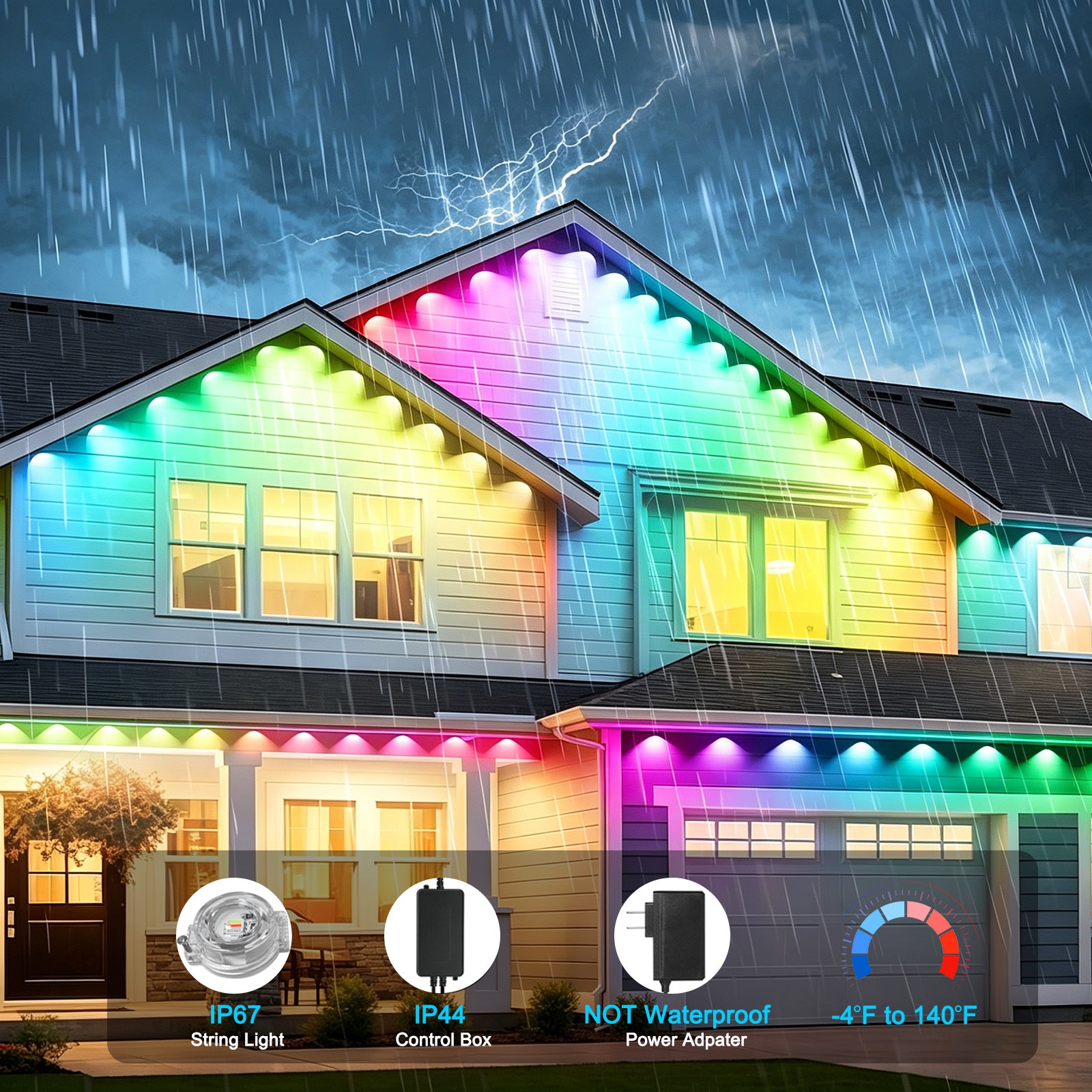 Swifttrip Luma Permanent Outdoor Lights Pro
