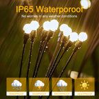 Swifttrip Luma Solar Garden Lights Outdoor(4 Pack, 40 LEDs)