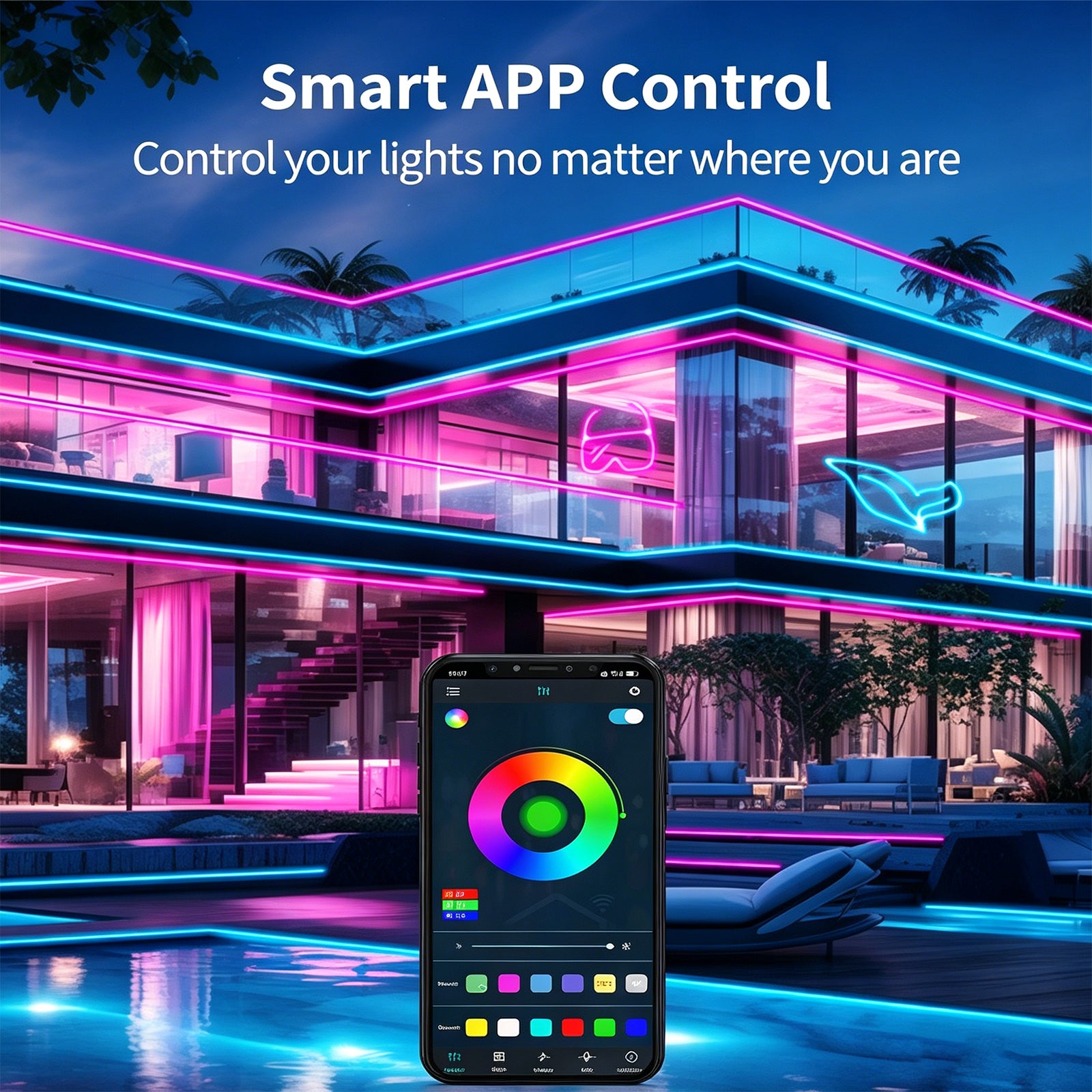 Swifttrip Luma Neon Color-changing Light Strips