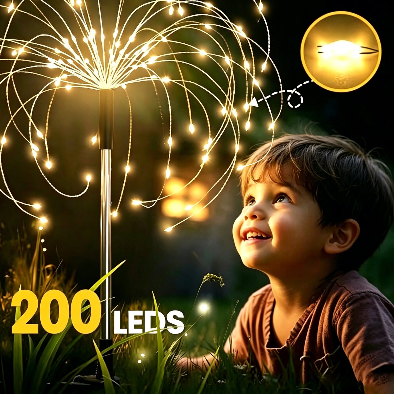 Swifttrip Luma Solar Firework Lamp(4 Pack)