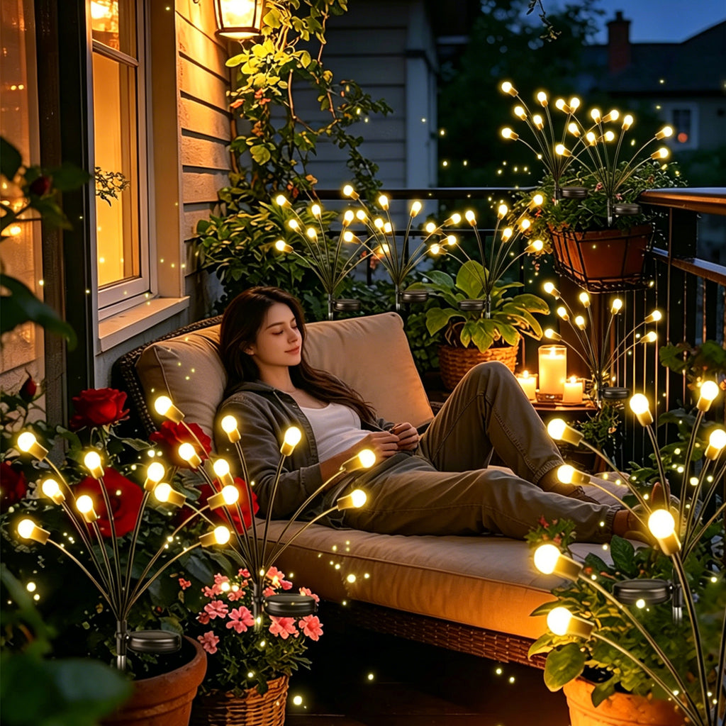 Swifttrip Luma Solar Garden Lights Outdoor(4 Pack, 40 LEDs)